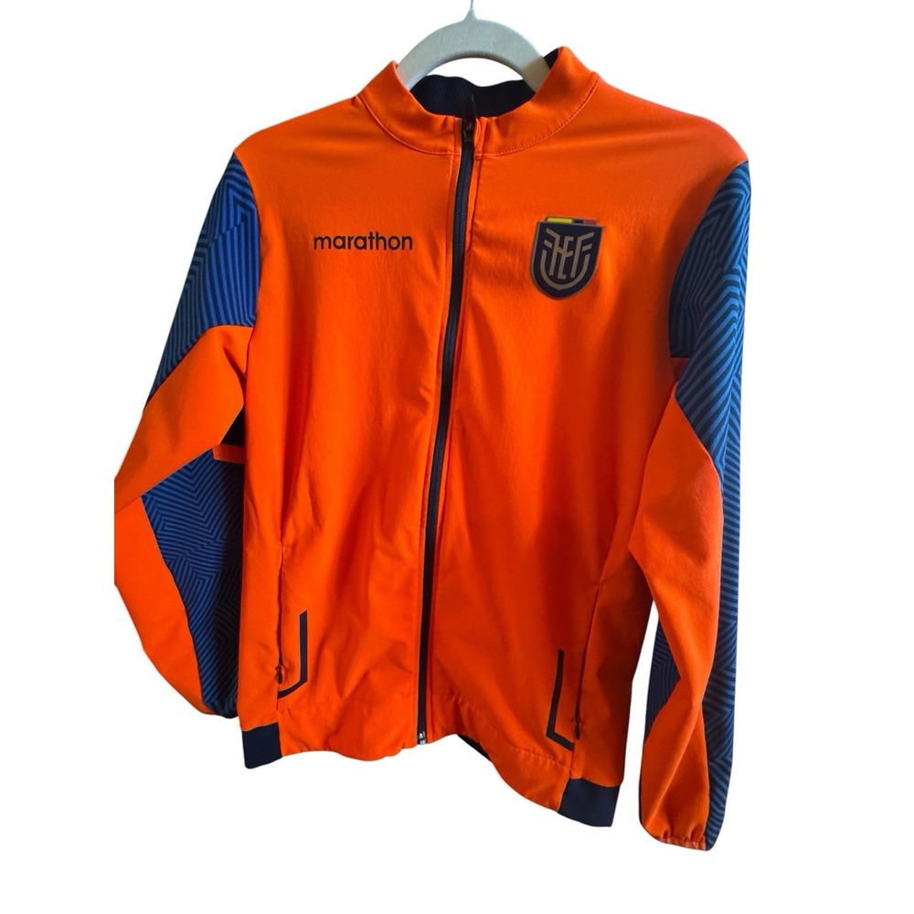 Marathon Ecuador Football/Soccer Youth Sz 14 National Team Training Jacket Crest